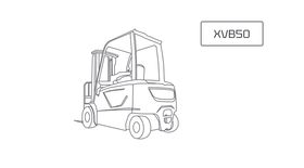 Вилочный погрузчик XCMG XVB50