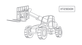 Телескопический погрузчик XCMG XT23010K