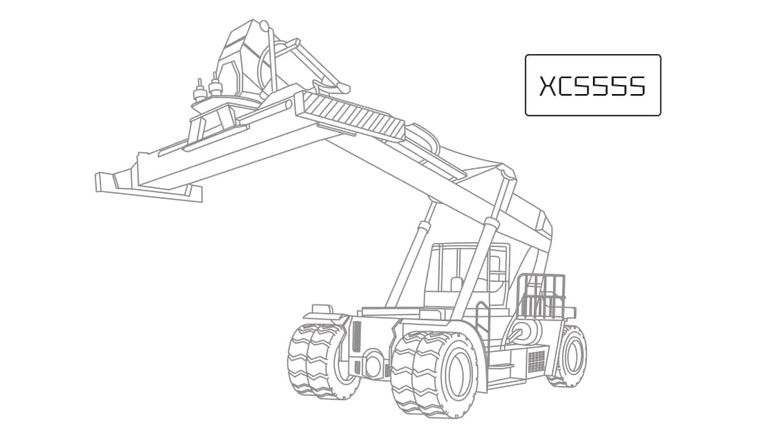 Перегружатель контейнеров XCMG XCS55S