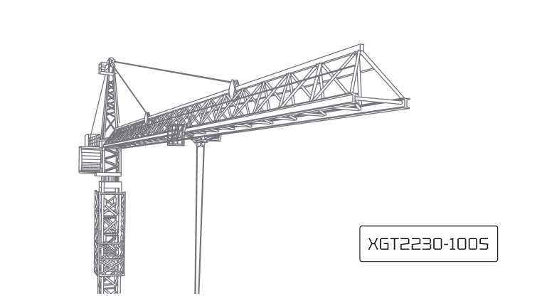 Башенный кран XCMG XGT2230-100S