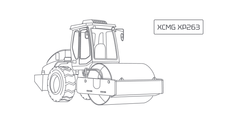 Катки XP263 Каток XCMG XP263